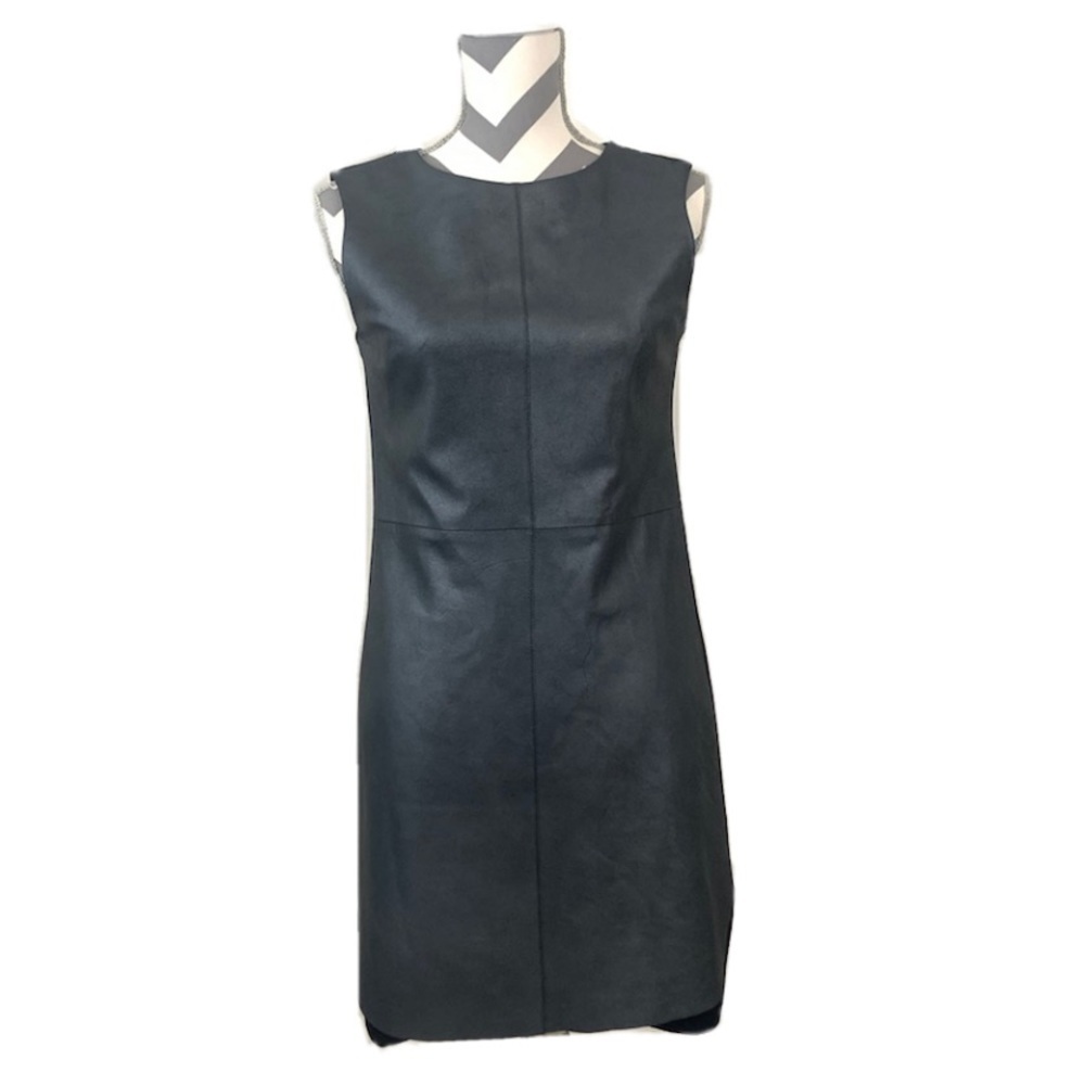 My Tribe Leather Panel Dress - Size S